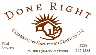 Done Right Carpentry & Handyman Services, LLC logo