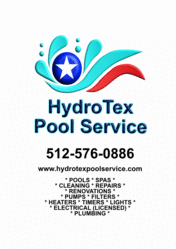 HydroTex Pool Service logo