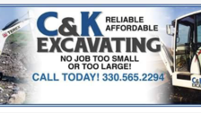 C & K Excavating logo
