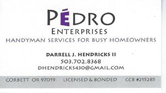 Pedro Enterprises logo