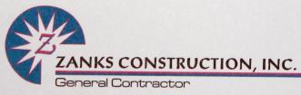 Zanks Construction, Inc. logo