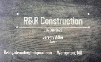 R&R Construction logo
