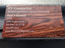 Avatar for PV Construction - Unlicensed Contractor