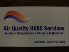 Air Quality HVAC services Facebook logo