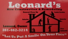 Avatar for Leonard's New Construction & Remodeling