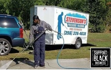 Stevenson's Pressure Washing logo