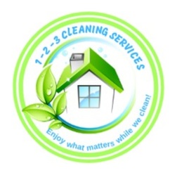 1-2-3 Cleaning Services logo