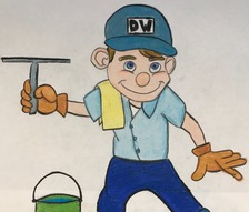 Dixie's Better View Window Cleaning logo
