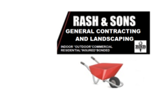 Logo for Rash and Sons General Contracting and Landscaping