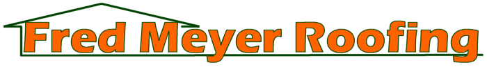 Fred Meyer Roofing logo