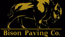 Logo for Bison Paving Co.