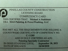 Logo for MAS Painting & Powerwashing, LLC
