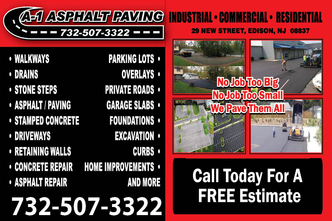 A-1 Asphalt Paving & Roofing logo