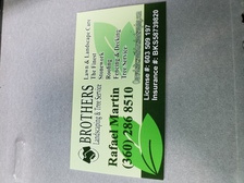 Logo for Brother's Landscaping