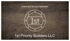 1st Priority Builders LLC - Etusivu Facebook logo