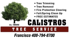 Logo for Calistro's Tree Service
