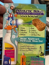 Logo for Fantastic House Cleaning Service