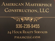 Logo for American Masterpiece Construction, LLC
