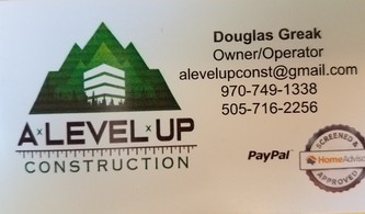 A Level Up Construction logo