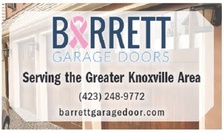 Logo for Barrett Garage Doors