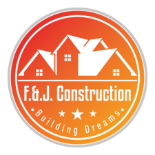 F. & J. Construction logo