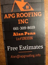 APG Roofing, Inc. logo