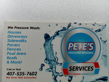 Pete's Pressure Washing & Handyman Services, LLC logo