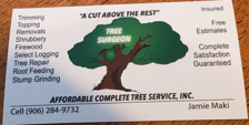 Avatar for Affordable Complete Tree Service, Inc - Home Facebook