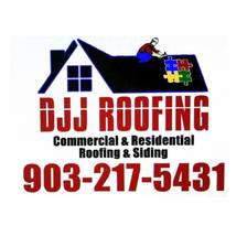 Logo for DJJ Roofing