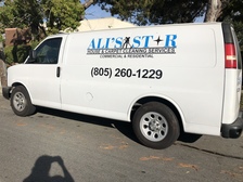 Logo for Aly's Star House and Carpet Cleaning Service