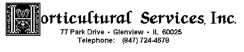 Horticultural Services, Inc. logo
