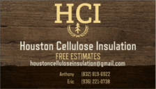 Houston Cellulose Insulation logo