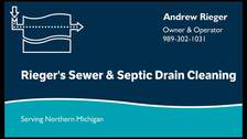 Rieger's Sewer & Septic Drain Cleaning logo