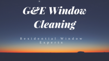 Logo for G&E Window Cleaning