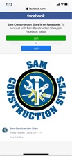 Sam Construction Sites logo
