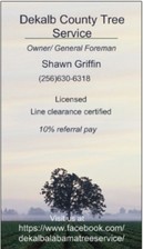 Logo for Dekalb County Tree Service