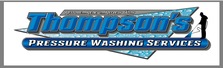 Logo for Thompson's Pressure Washing