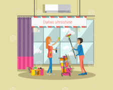 Dallas Ultra Shine Cleaning Services logo