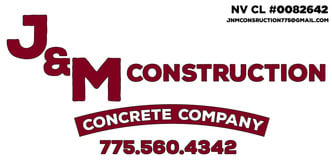 J & M Construction logo