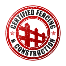 Certified Fencing and Construction, Inc. logo