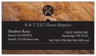S & T Home Repairs logo