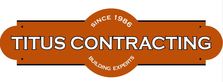 Logo for Titus Contracting Inc