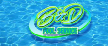 B and D Pool Service logo