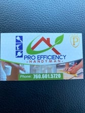 Pro Efficiency Services-Unlicensed Contractor logo