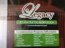 Logo for Legacy Concrete Services