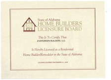 Logo for Evergreen Builders, LLC