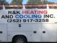 Logo for R & K Heating and Cooling