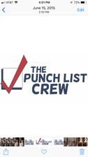 Logo for The Punch List Crew, LLC