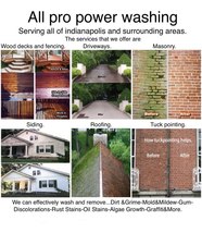All Pro Power Washing Indy logo