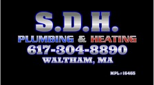 Logo for S.D.H Plumbing & Heating